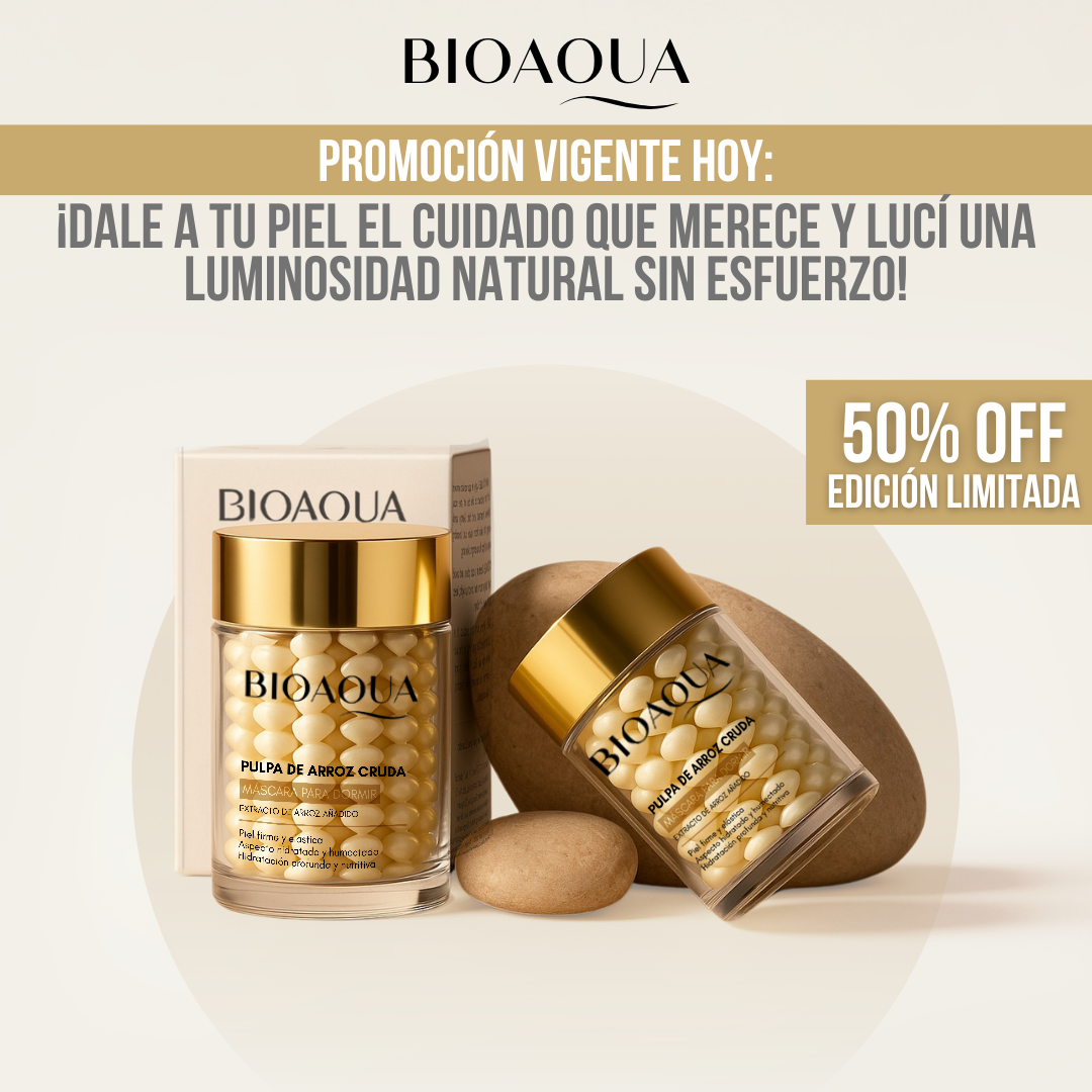 BIOAQUA™ - Dormí tranquila, despertá radiante