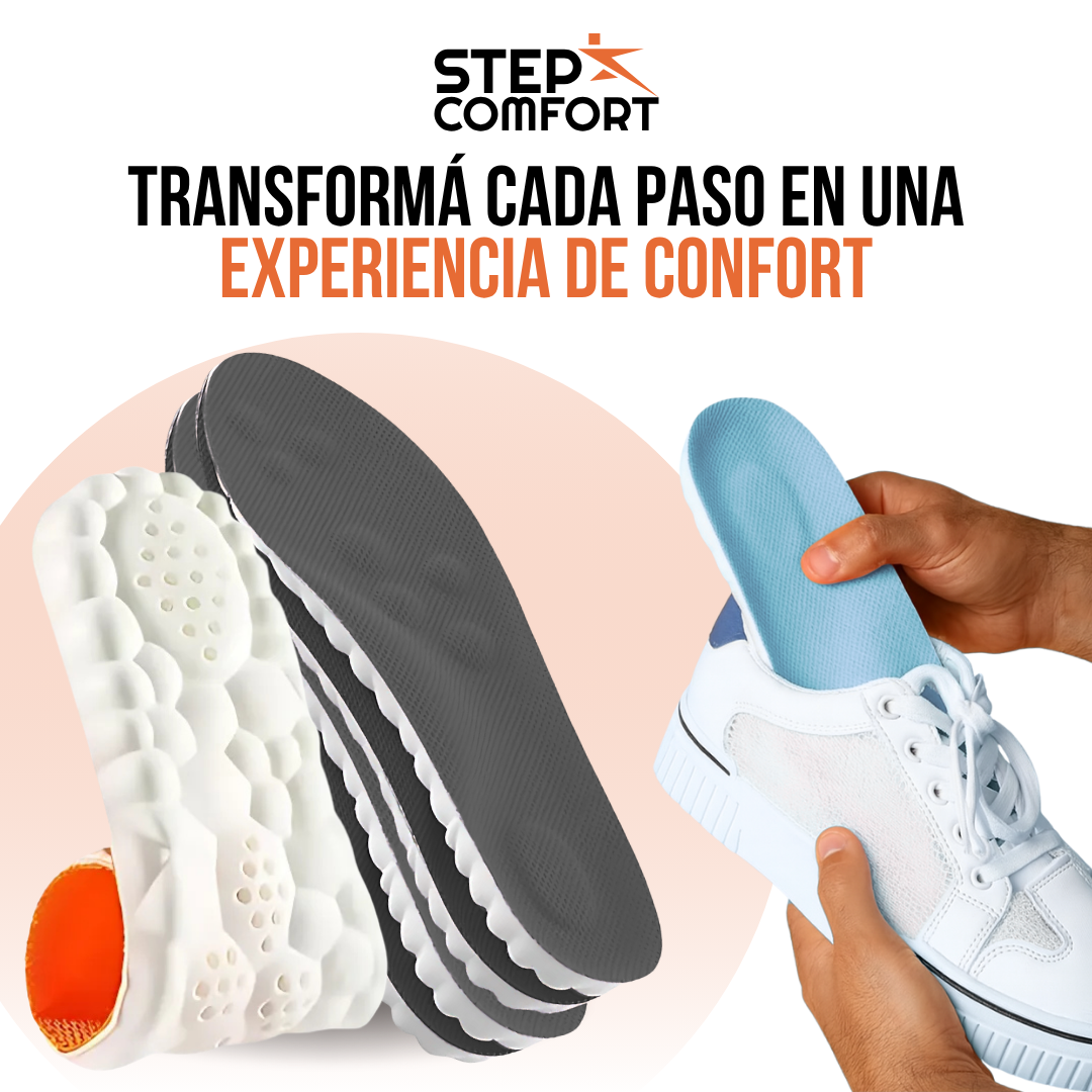 StepComfort™ - Camina sin dolor, siente la nube en cada paso
