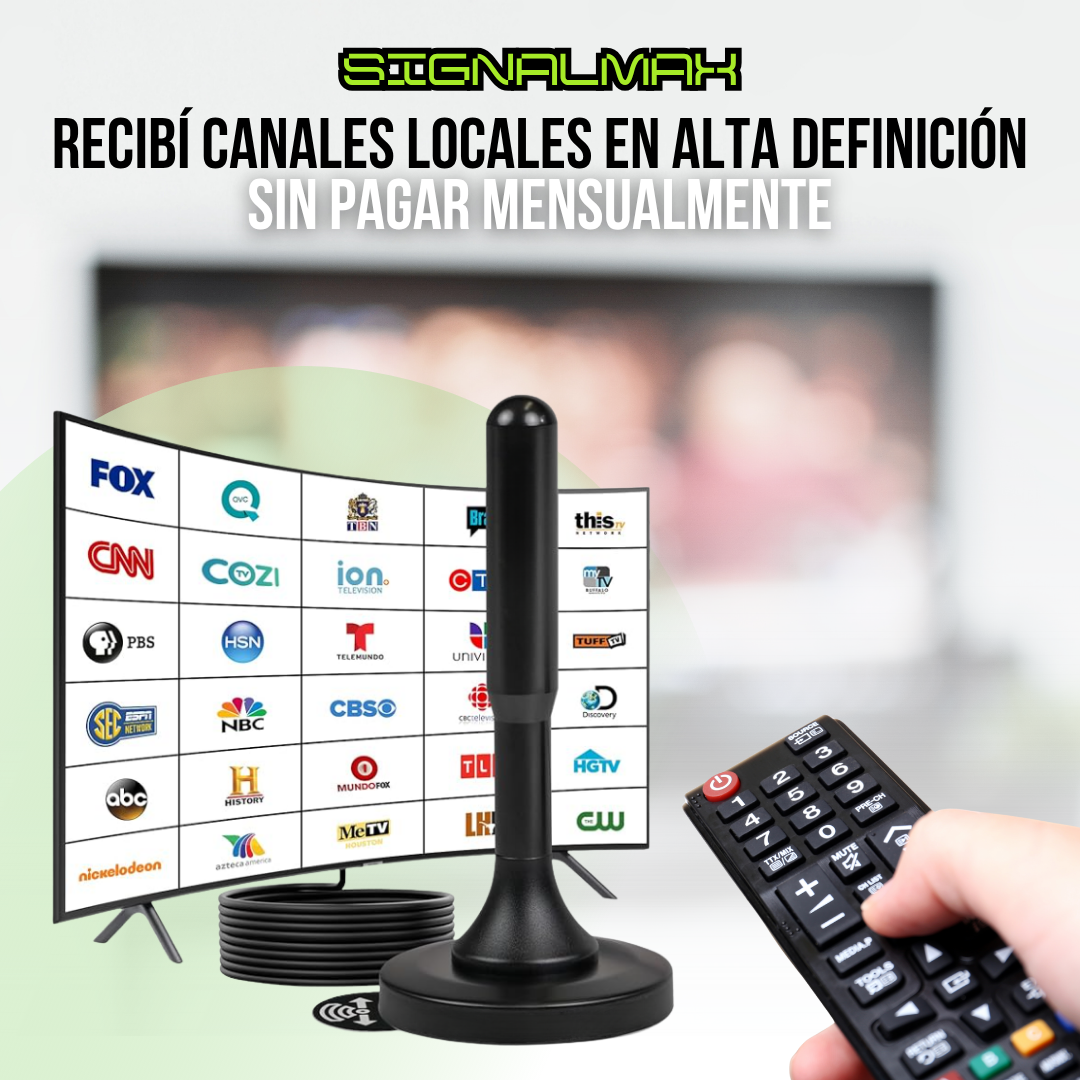 SIGNALMAX™ - Desbloquea +100 canales HD premium