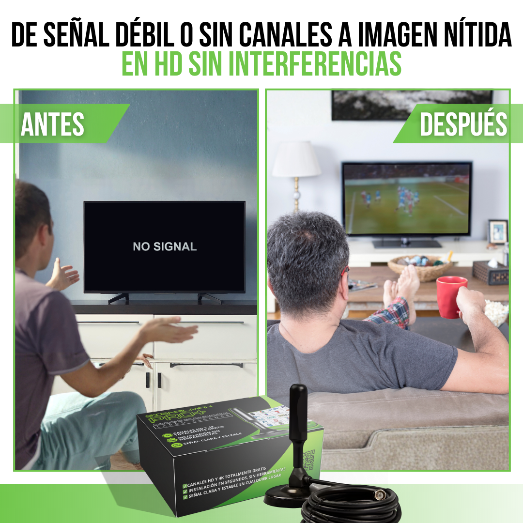 SIGNALMAX™ - Desbloquea +100 canales HD premium