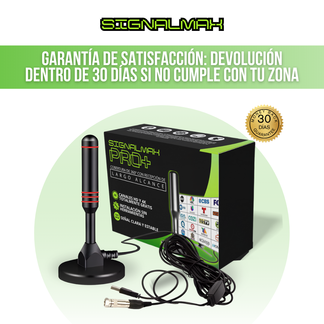 SIGNALMAX™ - Desbloquea +100 canales HD premium