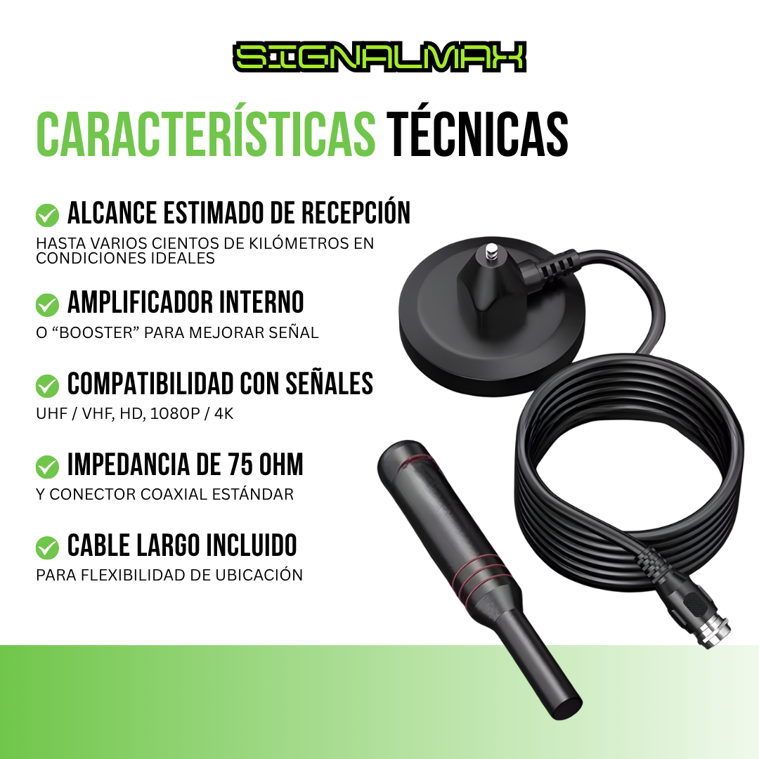 SIGNALMAX™ - Desbloquea +100 canales HD premium