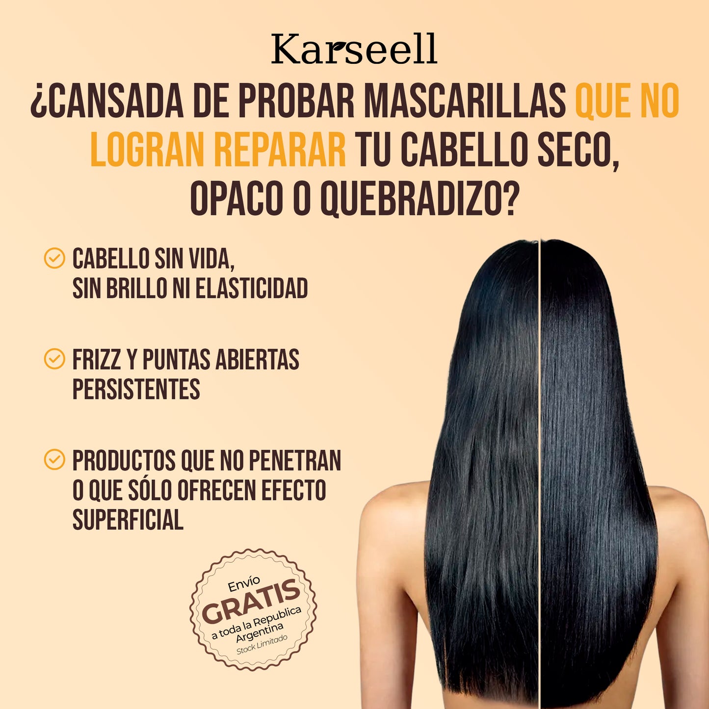 Karseell™ - Renová tu cabello, devolvele la vida y el brillo que merece