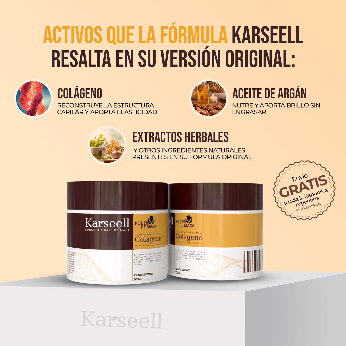 Karseell™ - Renová tu cabello, devolvele la vida y el brillo que merece