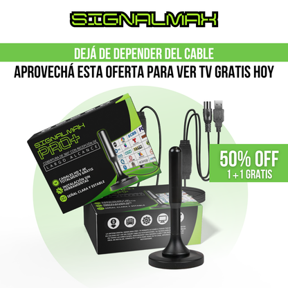 SIGNALMAX™ - Desbloquea +100 canales HD premium