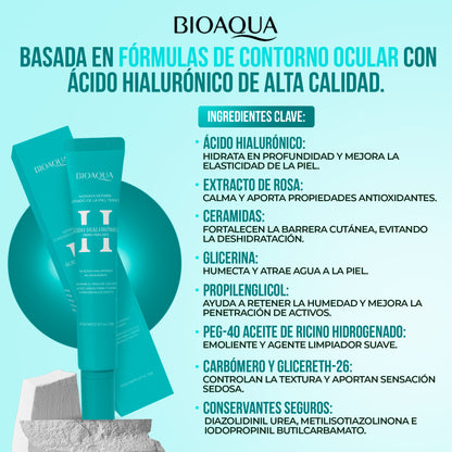 Bioaqua Crema de Ojos con Ácido Hialurónico