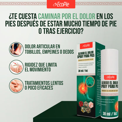 EcoPie - Alivio instantáneo para pies cansados, donde y cuando lo necesites.