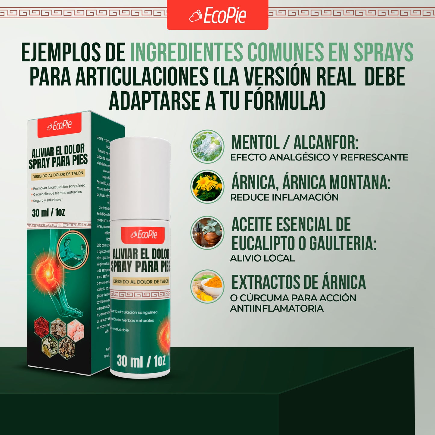 EcoPie - Alivio instantáneo para pies cansados, donde y cuando lo necesites.