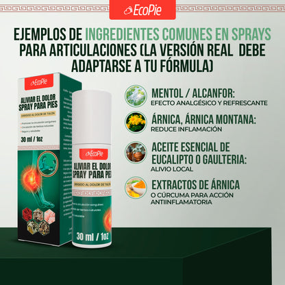 EcoPie - Alivio instantáneo para pies cansados, donde y cuando lo necesites.