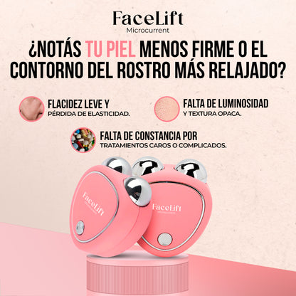 FaceLift - Masajeador Facial HV Microcorriente