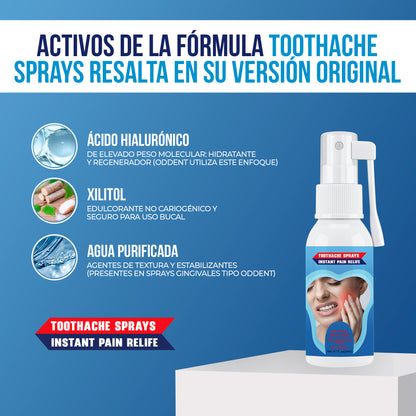 Tooth Relief Spray™ Alivio inmediato, sonrisa asegurada.